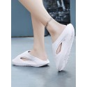 Cut Out Sports Cloud Slides Slippers